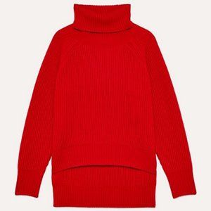 Aritzia Wilfred Free Lin Sweater, Red